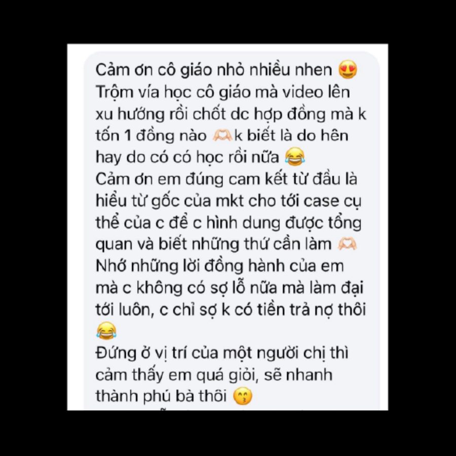 Feedback học viên Mar.