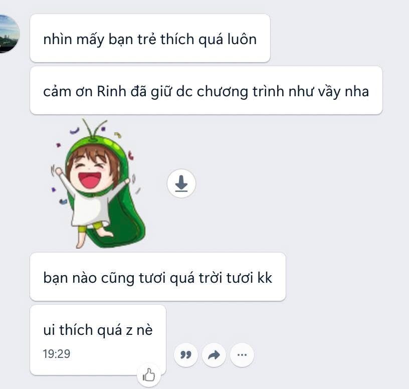 Feedback học viên Mar.