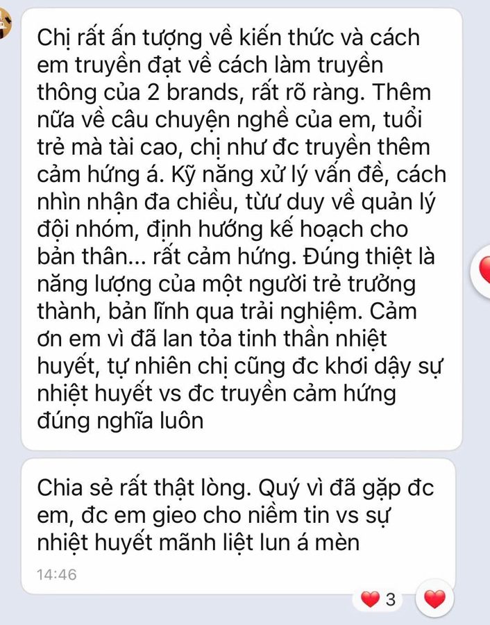 Feedback học viên Mar.